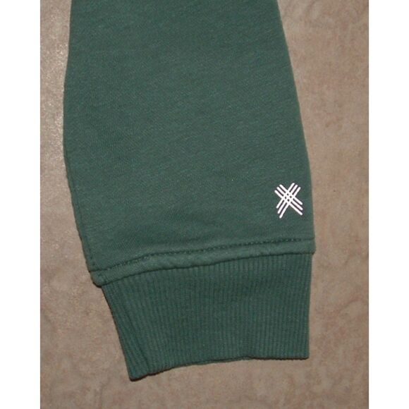 KENNETH COLE Mens Sz Small Casual Wear Green Hoodie Hooded Sweatshirt Pockets - Picture 4 of 6